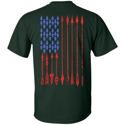 Bow Life American Archer-T-Shirt & Hoodie-Classic T-Shirt-Forest Green