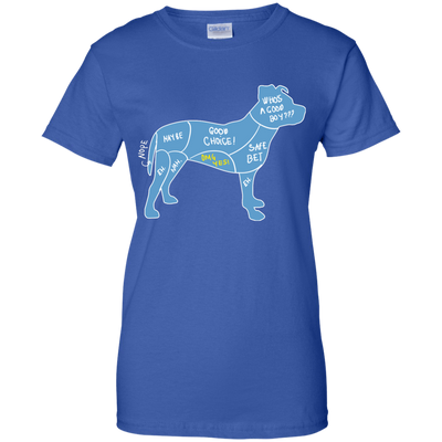 Proper Way To Pet A Dog Pitbull Lover-T-Shirt & Hoodie-Women's T-Shirt-Royal