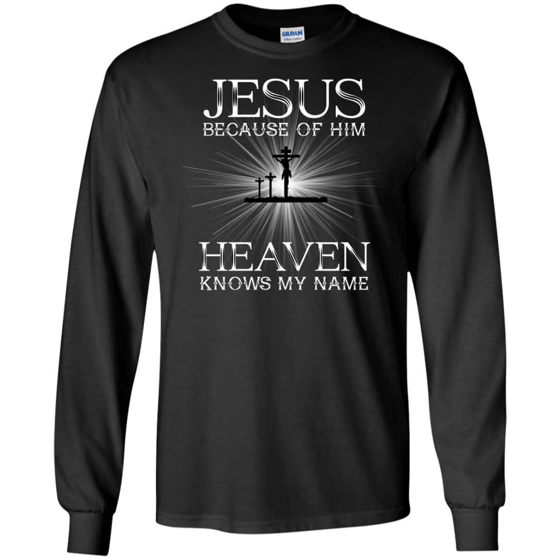 Heaven Knows My Name-T-Shirt & Hoodie-Long Sleeve T-Shirt-Black