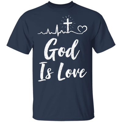 God Is Love Christian Gifts Women-T-Shirt & Tank Top-Classic T-Shirt-Navy