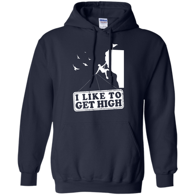 I Like To Get High-T-Shirt & Hoodie-Pullover Hoodie-Navy