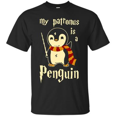 My Patronus Is A Penguin-T-Shirt & Hoodie-Classic T-Shirt-Black