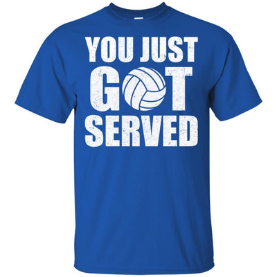 You Just Got Served Gifts For Volleyball Lovers-T-Shirt & Hoodie-Classic T-Shirt-Royal