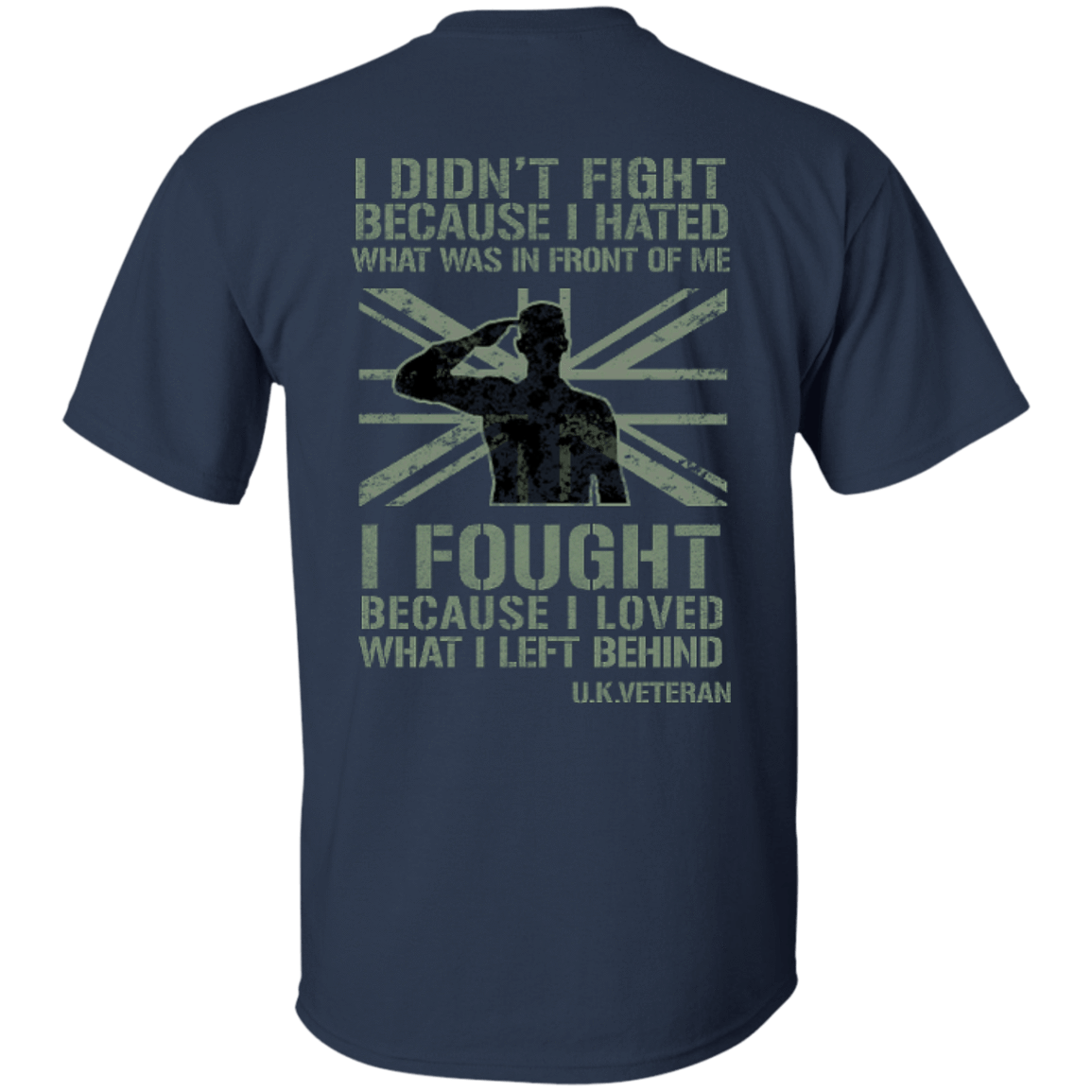 UK Veteran Affairs-T-Shirt & Hoodie-Classic T-Shirt-Navy