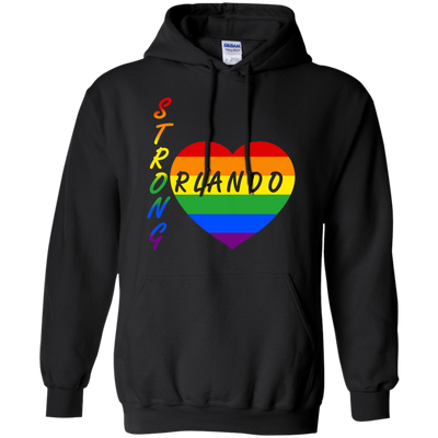 Strong Orlando-T-Shirt & Hoodie-Pullover Hoodie-Black