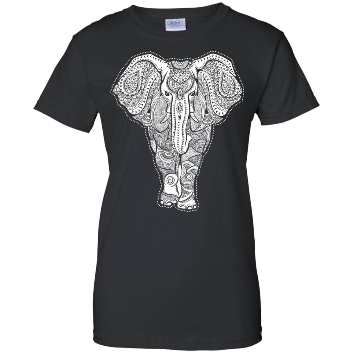 African Elephant Love-T-Shirt & Hoodie-Women's T-Shirt-Black