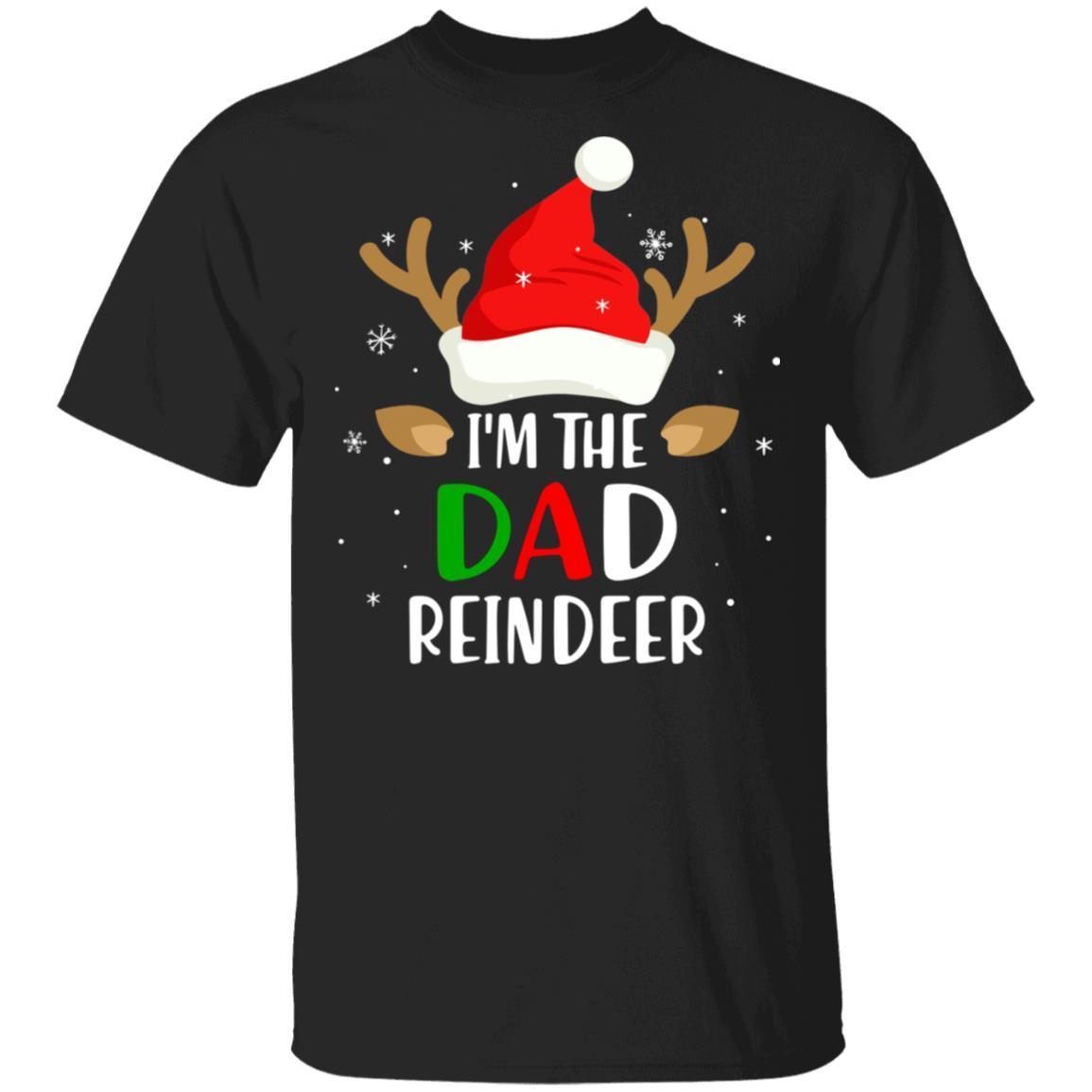 I'm The Dad Reindeer Matching Family Christmas