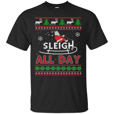 Sleigh All Day-T-Shirt & Hoodie-Classic T-Shirt-Black