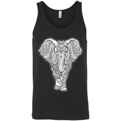 African Elephant Love-T-Shirt & Hoodie-Unisex Tank-Black