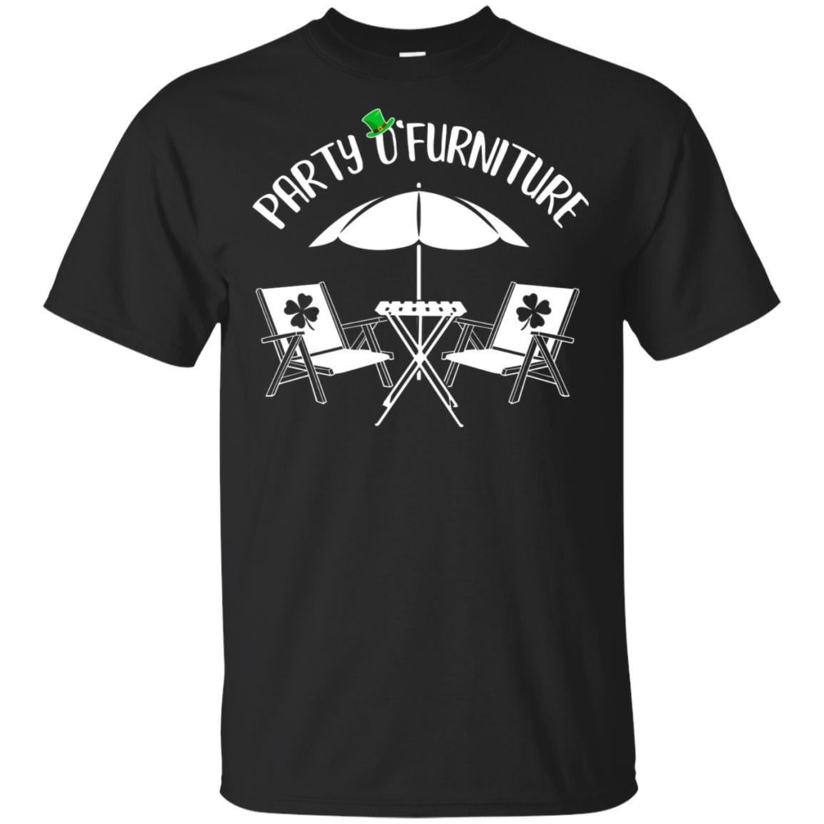 Funny St Patrick's Day Patty O'Furniture-T-Shirt & Hoodie-Classic T-Shirt-Black