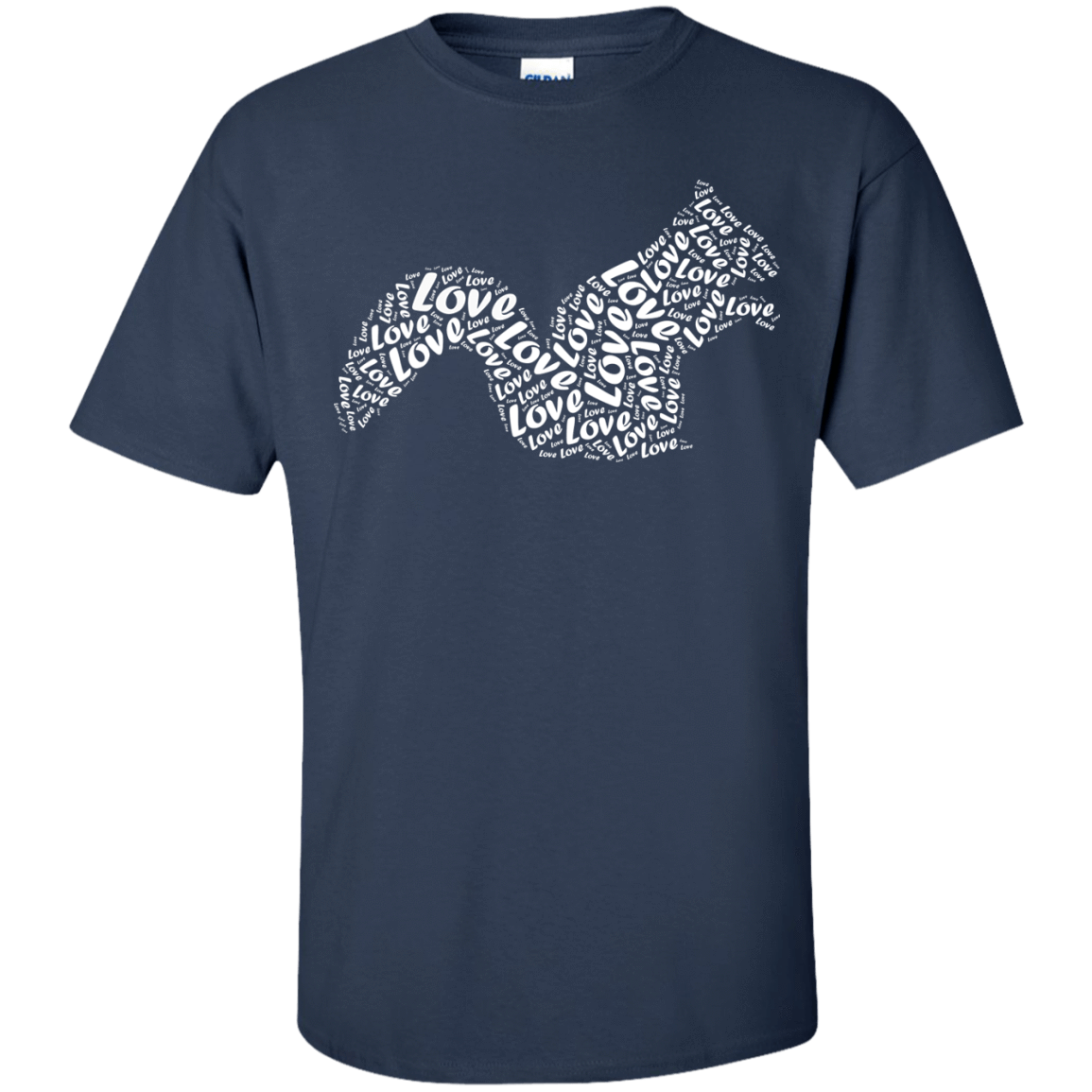 I Love Squirrel-T-Shirt & Hoodie-Classic T-Shirt-Navy