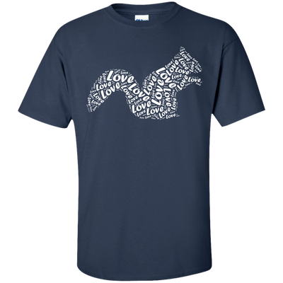 I Love Squirrel-T-Shirt & Hoodie-Classic T-Shirt-Navy