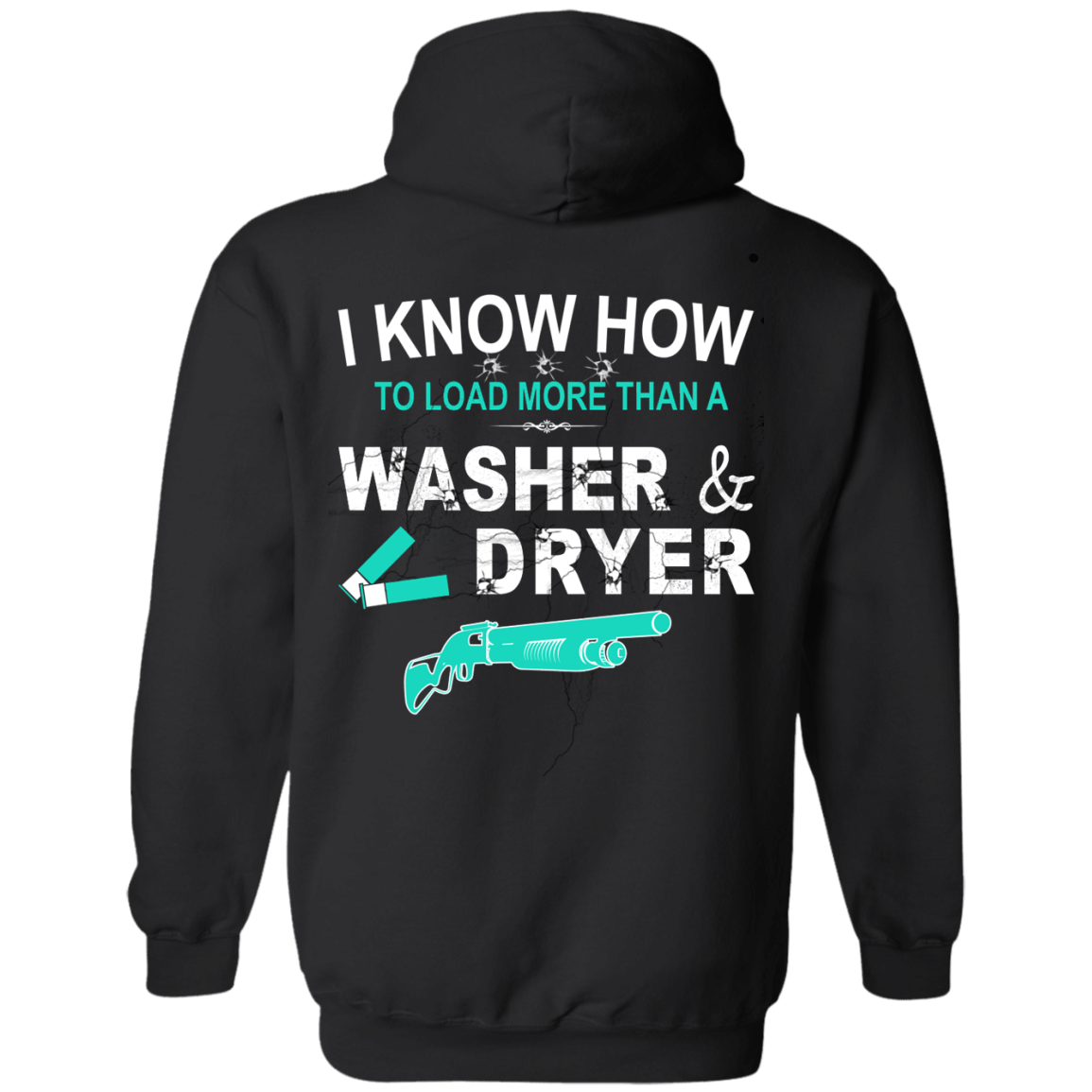 More Than A Washer and Dryer-T-Shirt & Hoodie-Pullover Hoodie-Black