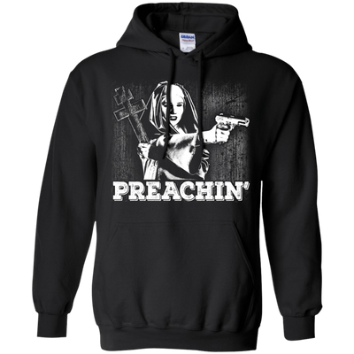 Preachin'-T-Shirt & Hoodie-Pullover Hoodie-Black