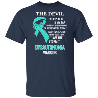 I Am The Storm Support Dysautonomia Awareness-T-Shirt & Hoodie-Classic T-Shirt-Navy