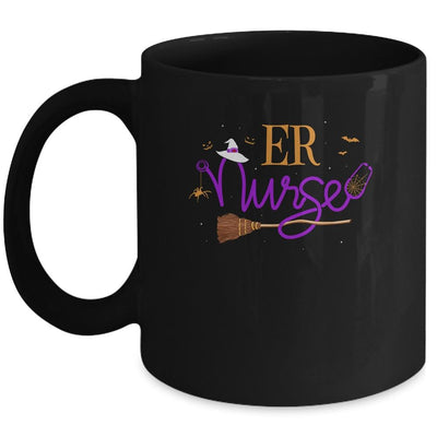 ER Nurse Halloween Costume Nursing Mug-Coffee Mug-Mug-Black