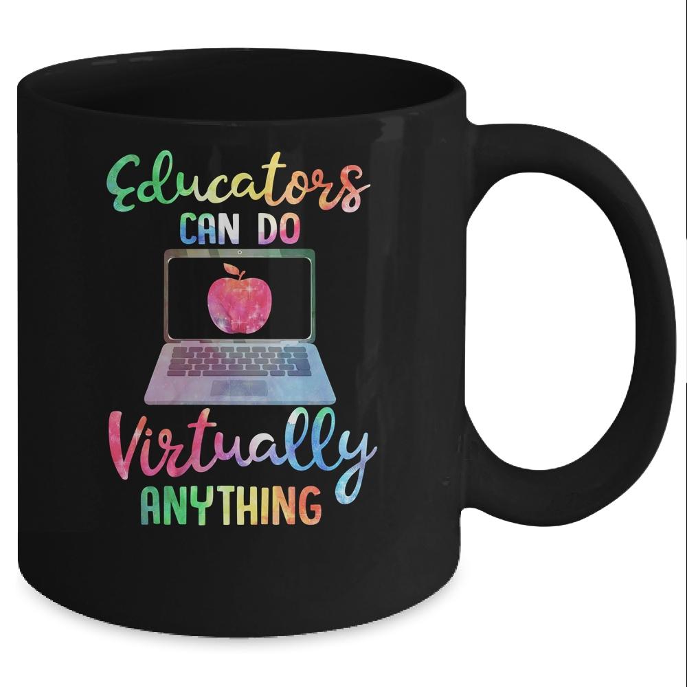 Educators Can Do Virtually Anything Mug-Coffee Mug-Mug-Black