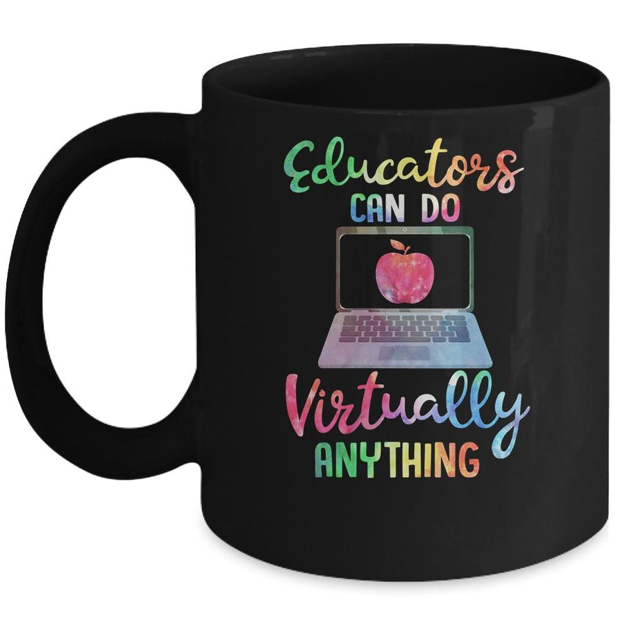 Educators Can Do Virtually Anything Mug-Coffee Mug-Mug-Black