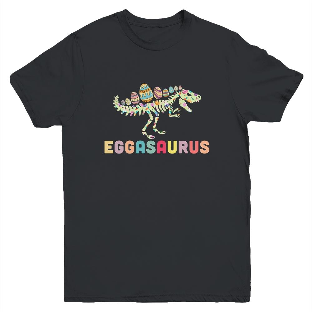 Eggasaurus Stegosaurus Egg Dinosaur Happy Easter Day Youth