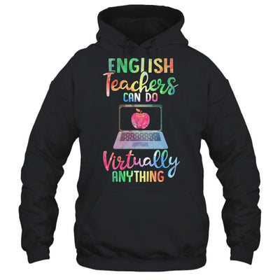 English Teachers Can Do Virtually Anything-T-Shirt & Hoodie-Pullover Hoodie-Black