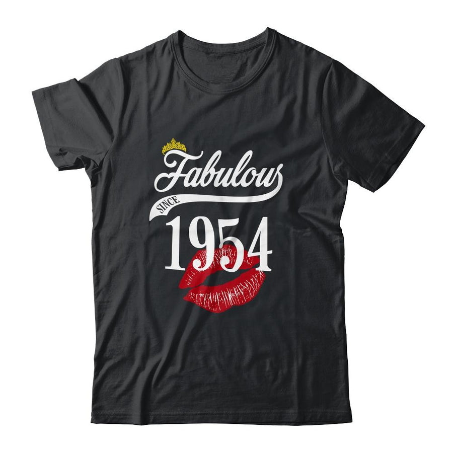 Fabulous Since 1954 Chapter 67 Birthday Gifts Tees-T-Shirt & Tank Top-Classic T-Shirt-Black