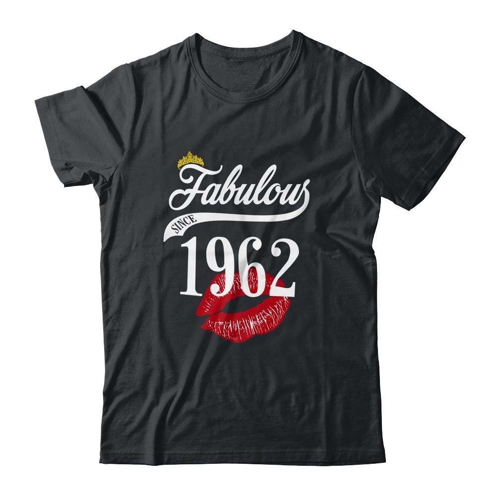 Fabulous Since 1962 Chapter 60 Birthday Gifts Tees