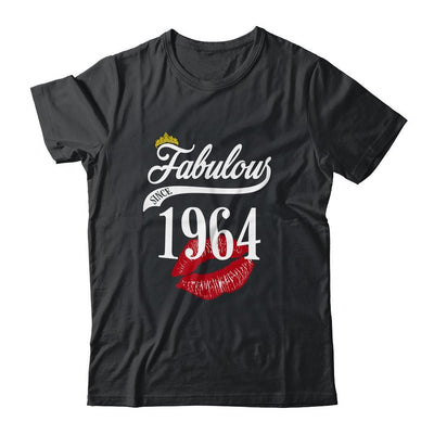 Fabulous Since 1964 Chapter 57 Birthday Gifts Tees-T-Shirt & Tank Top-Classic T-Shirt-Black