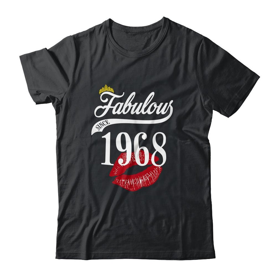 Fabulous Since 1968 Chapter 53 Birthday Gifts Tees-T-Shirt & Tank Top-Classic T-Shirt-Black