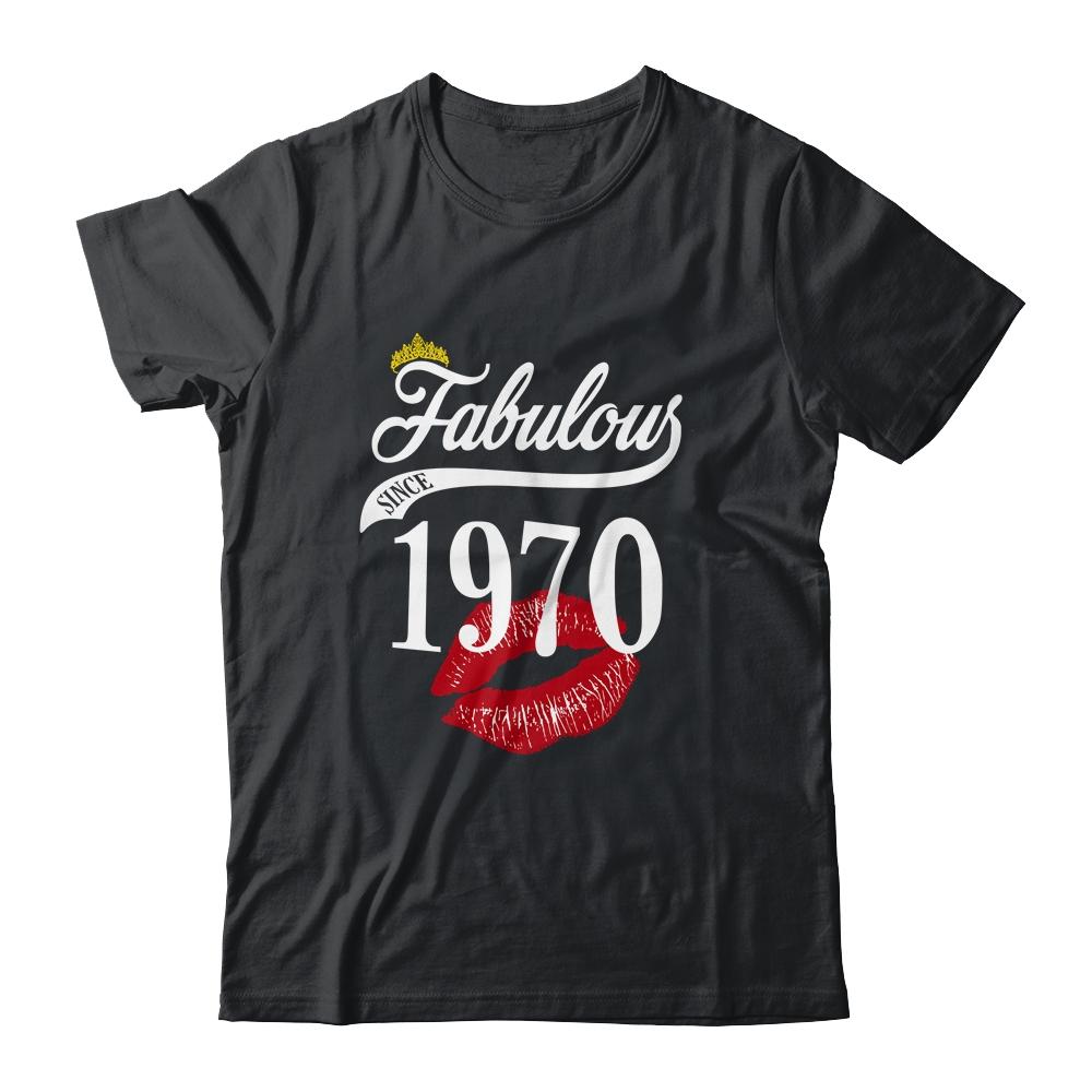 Fabulous Since 1970 Chapter 52 Birthday Gifts Tees