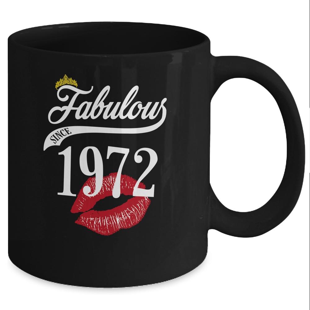 Fabulous Since 1972 Chapter 49 Birthday Gifts Tees Mug-Coffee Mug-Mug-Black