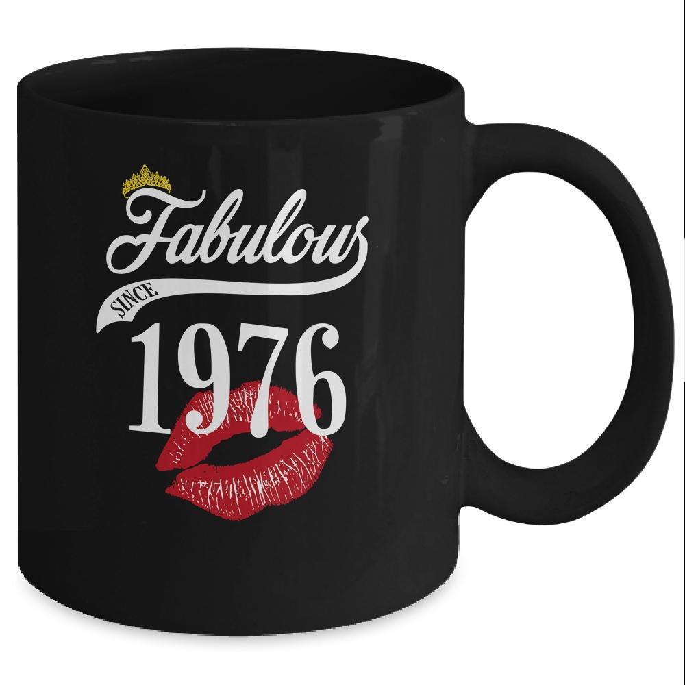 Fabulous Since 1976 Chapter 45 Birthday Gifts Tees Mug-Coffee Mug-Mug-Black