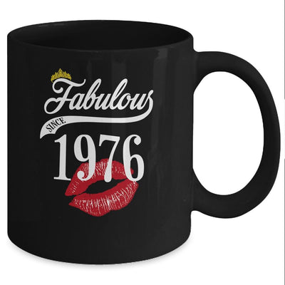 Fabulous Since 1976 Chapter 45 Birthday Gifts Tees Mug-Coffee Mug-Mug-Black