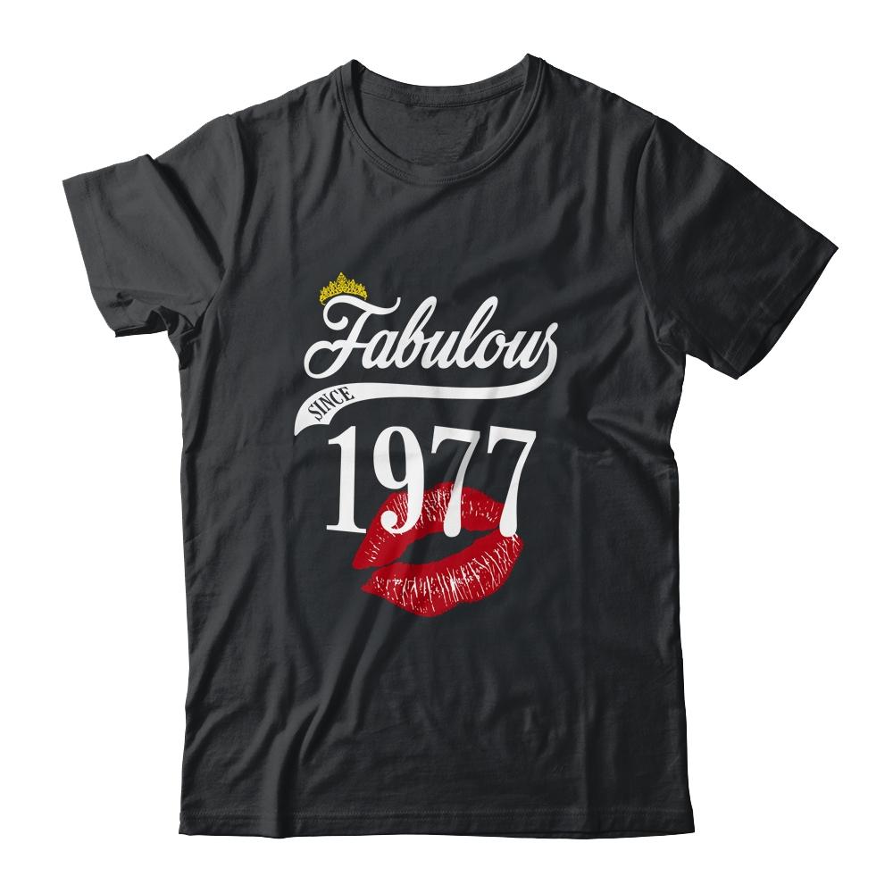 Fabulous Since 1977 Chapter 45 Birthday Gifts Tees