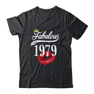 Fabulous Since 1979 Chapter 42 Birthday Gifts Tees-T-Shirt & Tank Top-Classic T-Shirt-Black
