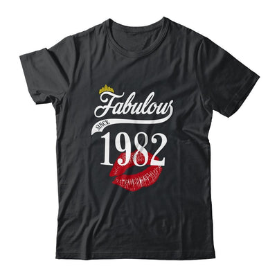 Fabulous Since 1982 Chapter 39 Birthday Gifts Tees-T-Shirt & Tank Top-Classic T-Shirt-Black