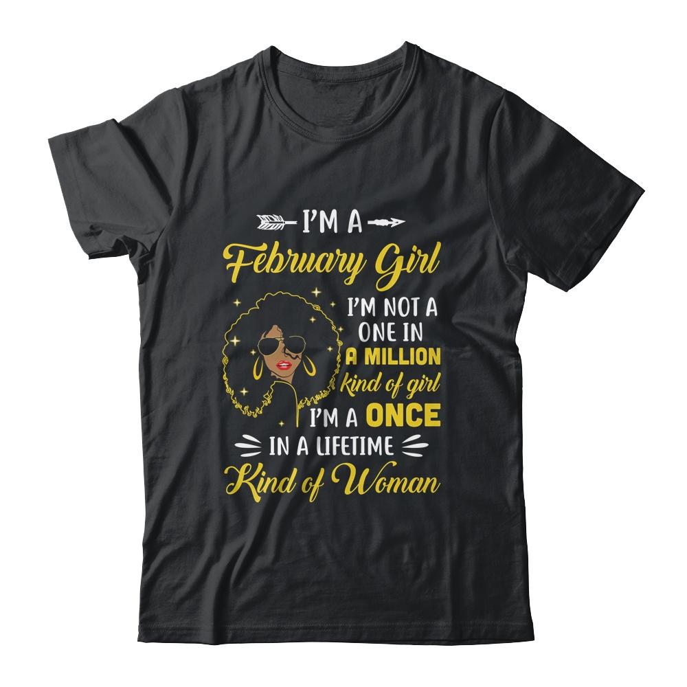 February Birthday Gifts I'm A Queen Black Women Girl