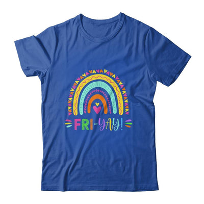 Fri-Yay Funny Teacher Weekend Back To School-T-Shirt & Hoodie-Classic T-Shirt-Royal