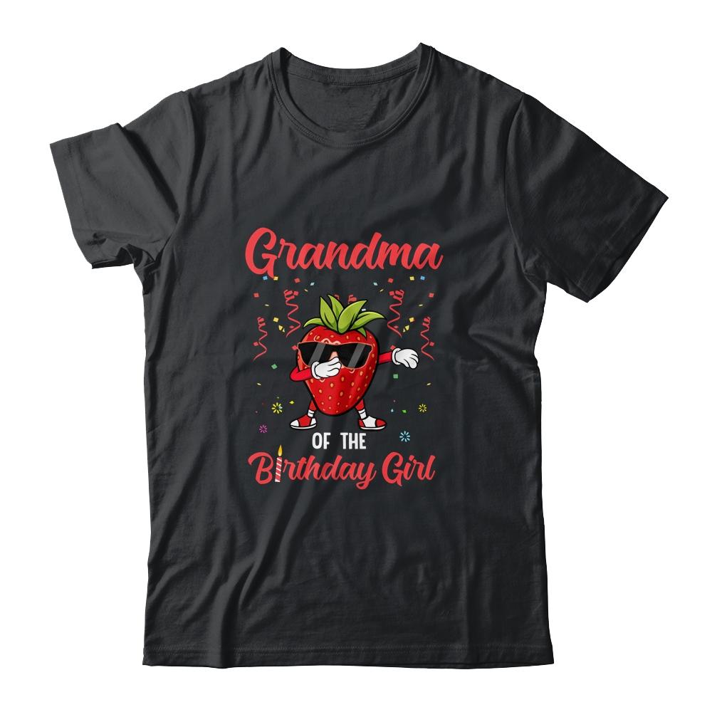 Fruit Lovers Grandma of the Birthday Girl Strawberry