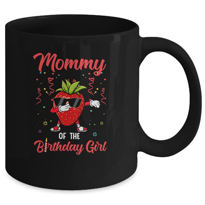 Fruit Lovers Mommy of the Birthday Girl Strawberry Mug-Coffee Mug-