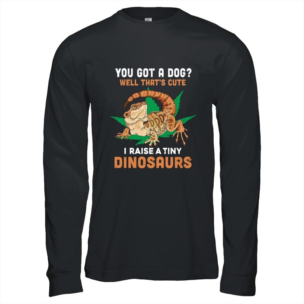 Funny Bearded Dragon Pet Reptile Lizard Lover Gifts-T-Shirt & Hoodie-Long Sleeve T-Shirt-Black