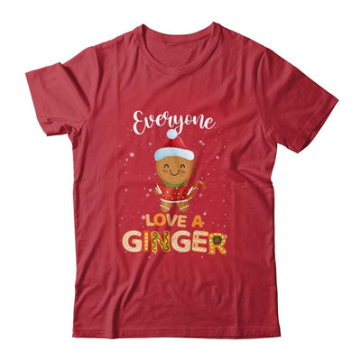 Funny Christmas Everyone Loves A Ginger-T-Shirt & Sweatshirt-Classic T-Shirt-Red
