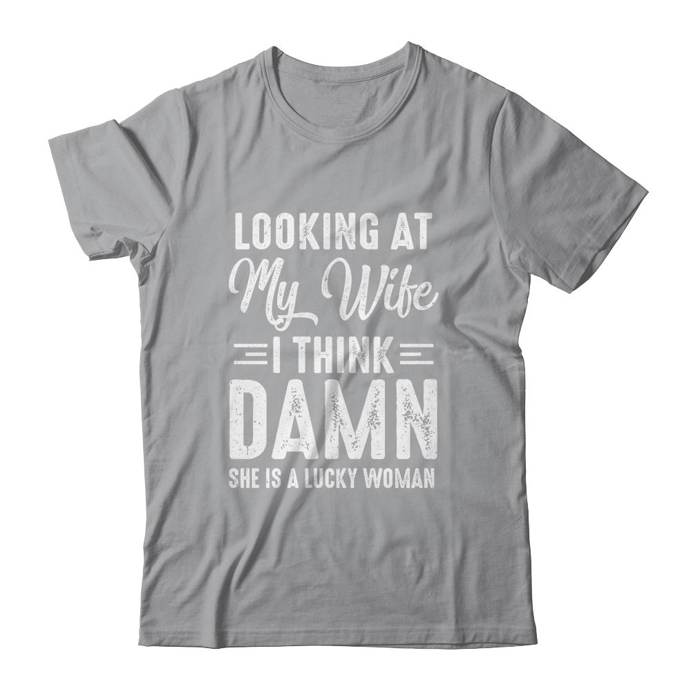 Funny Dad Joke Quote For Husband Father From Wife-T-Shirt & Hoodie-Classic T-Shirt-Sport Grey