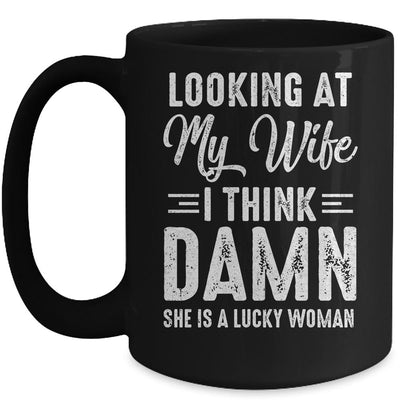 Funny Dad Joke Quote For Husband Father From Wife Mug-Coffee Mug-Mug-Black