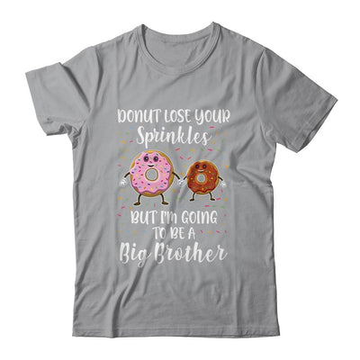 Funny Donut I'm Going To Be A Big Sister Baby Announcement-T-Shirt & Hoodie-Classic T-Shirt-Sport Grey