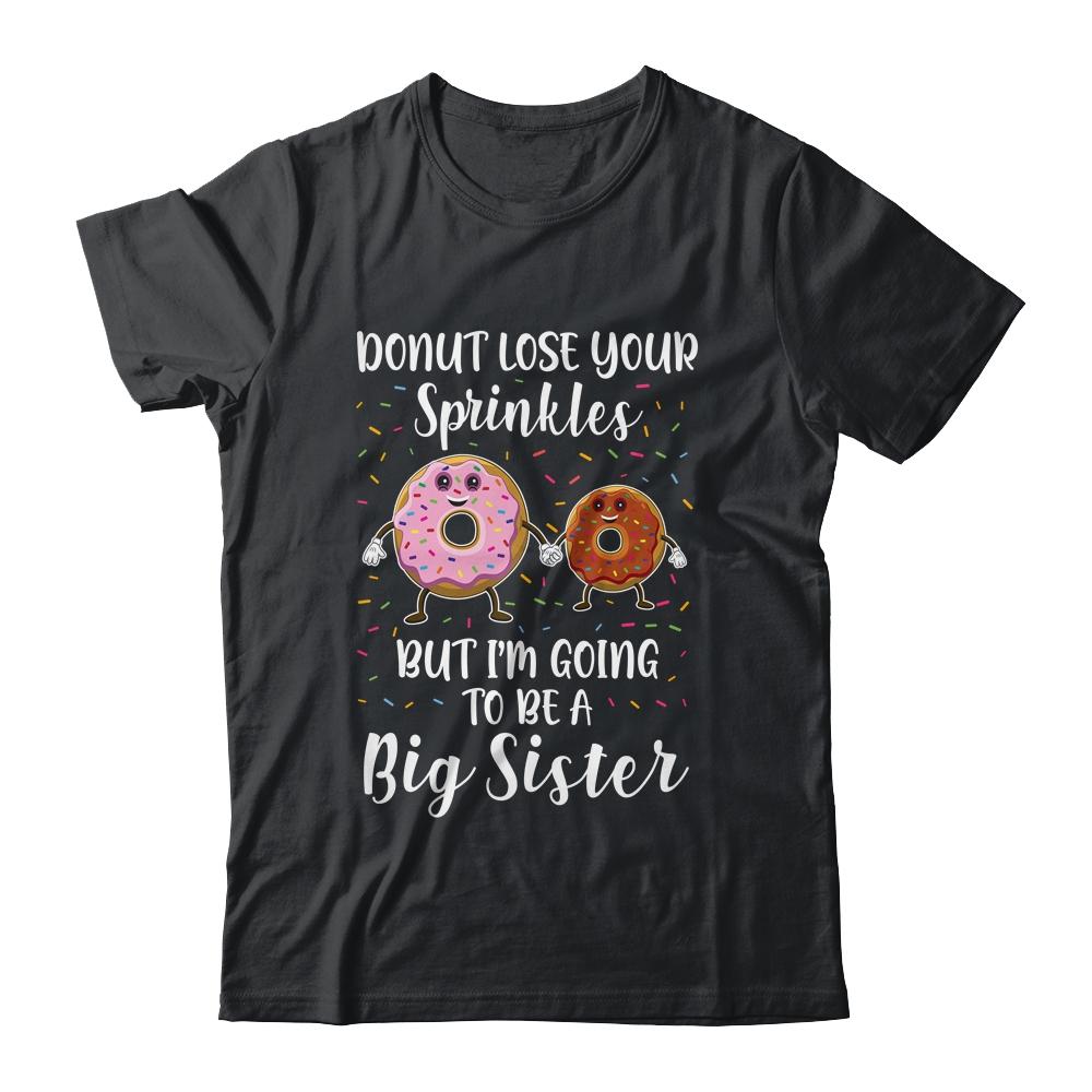 Funny Donut I'm Going To Be A Daddy Baby Announcement-T-Shirt & Hoodie-Classic T-Shirt-Black