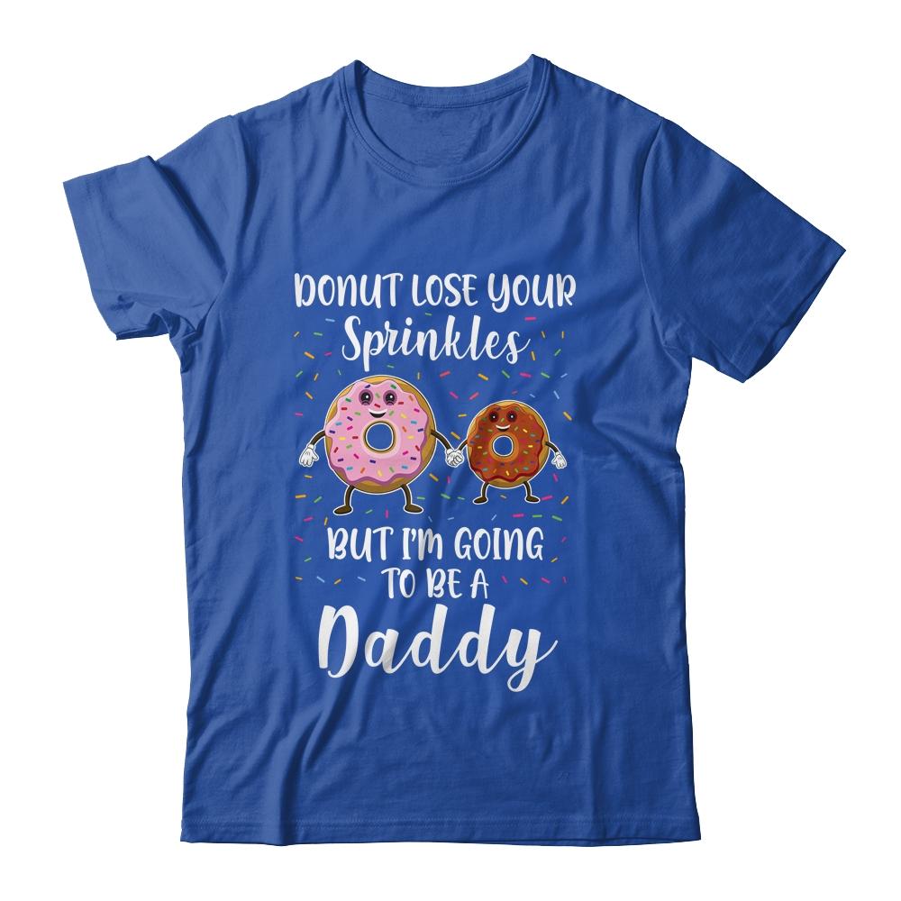 Funny Donut I'm Going To Be A Grandma Baby Announcement-T-Shirt & Hoodie-Classic T-Shirt-Royal