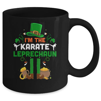 Funny I'm The Karate Leprechaun Karate St Patrick's Day Mug-Coffee Mug-