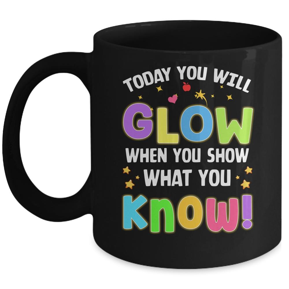 Funny Test Day Mode On Teacher Testing Ideas School Mug-Coffee Mug-Mug-Black