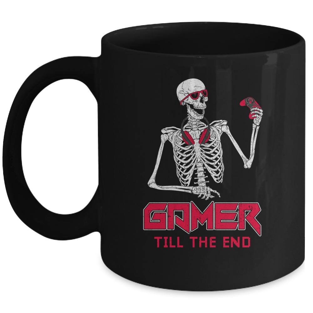 Gamer Till The End Funny Video Gamer Gaming Gifty Mug