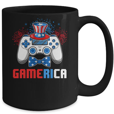 Gamerica 4th of July Video Game American Flag Boys Mug-Coffee Mug-